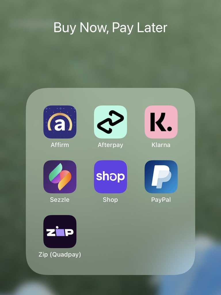 Apps Like Afterpay