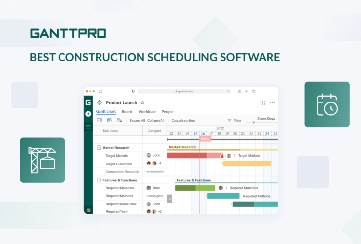 Best Scheduling Software for Construction