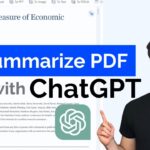 How to Get Chatgpt to Summarize a Pdf