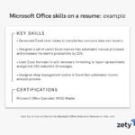 How to List Microsoft Office Skills on Resume