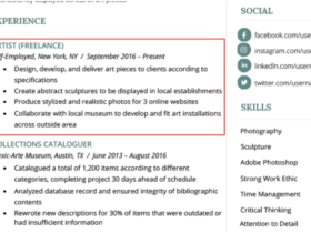 How to Put Freelance Work on Resume