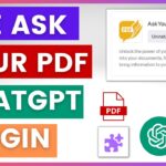 How to Use Ask Your Pdf in Chatgpt